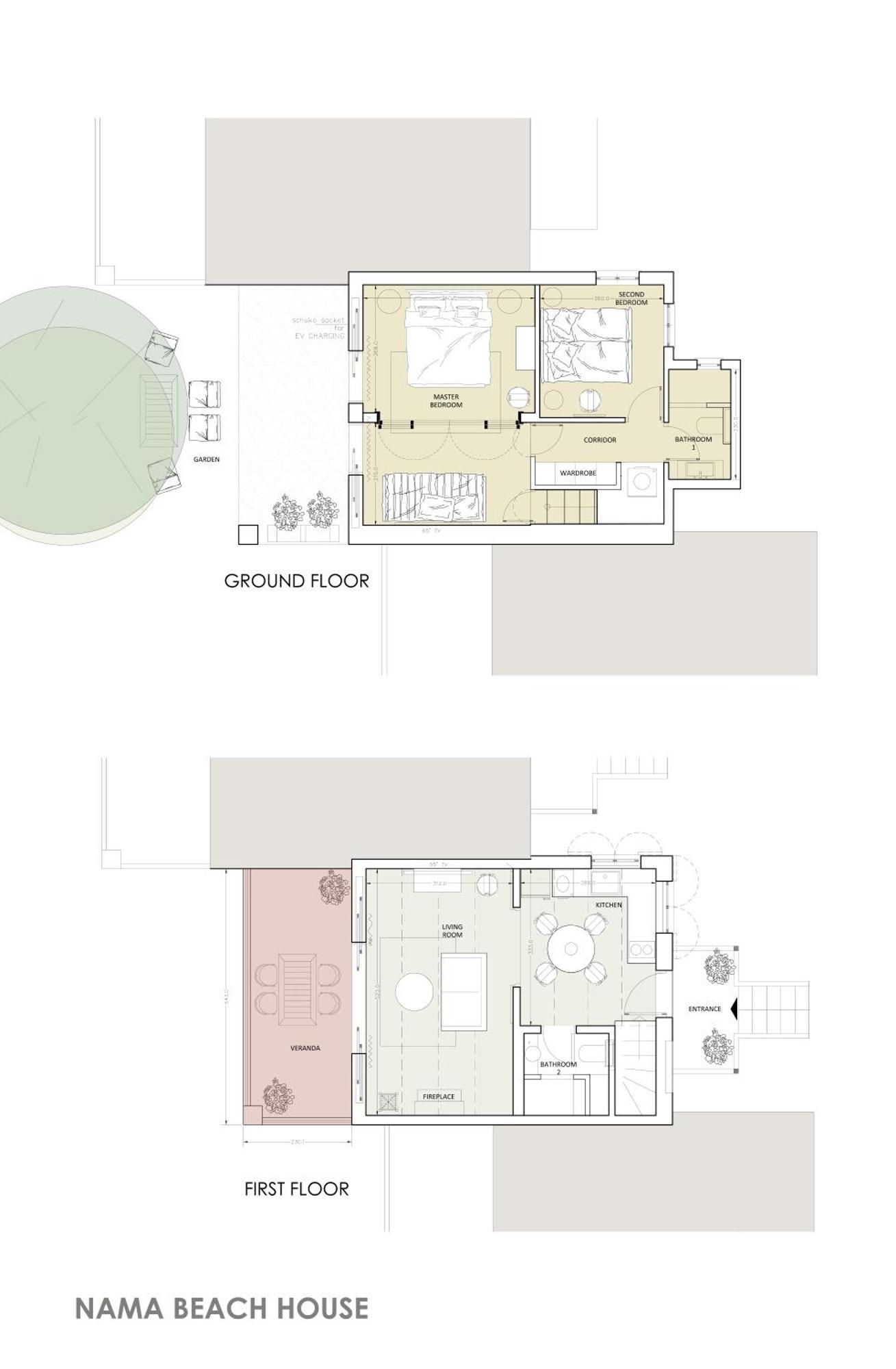 Nama Beach House Arkadiko Chorio 外观 照片